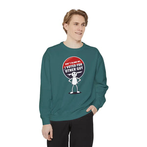 Lux Comfort Garment-dyed Sweatshirt - Color-blast Fleece - Dipaliz - Sweatshirts