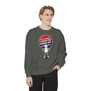 Lux Comfort Garment-dyed Sweatshirt - Color-blast Fleece - Dipaliz - Sweatshirts