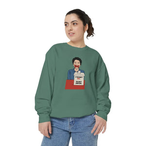 Luxurious Garment-dyed Sweatshirt - Relaxed Fit - Dipaliz - Sweatshirts