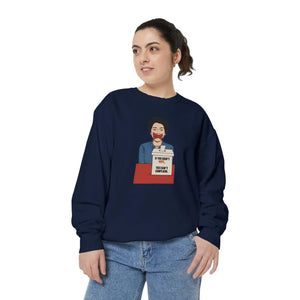 Luxurious Garment-dyed Sweatshirt - Relaxed Fit - Dipaliz - Sweatshirts