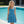 Capri Blue Skater – Dot Pattern Recycled Polyester - Dipaliz - Dresses - Xs