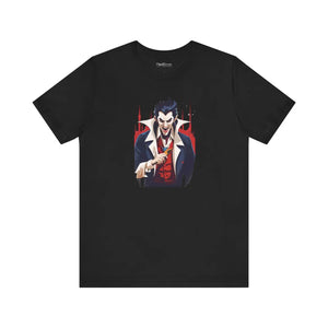 Dracula Unisex Jersey Short Sleeve Tee - Halloween - Dipaliz - T-shirts