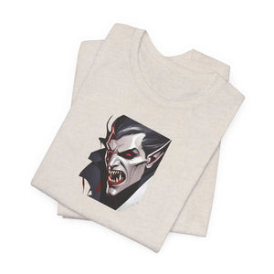 Soft Cotton Dracula Unisex Jersey Short Sleeve Tee - Dipaliz - T-shirts