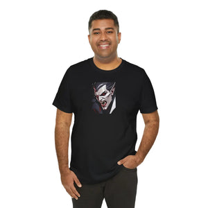 Soft Cotton Dracula Unisex Jersey Short Sleeve Tee - Dipaliz - T-shirts