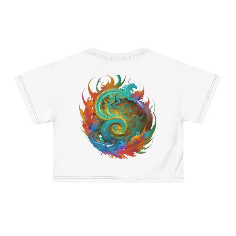 Dragon Art Crop Tee: your Inner Fashionista - All Over Prints