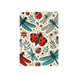 Ladybugs Fun Poker Playing Cards 300gsm Premium Stock - Dipaliz - 2.5’’ x 3.5’’ / White / Semi Glossy - Card Games