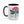 Vibrant Dragonfly Coffee Mug - Two Tone 11oz Ceramic - Dipaliz - Mugs
