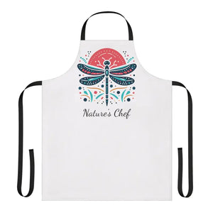 Dragonfly Apron Art Design Tie-back Style - Dipaliz - Aprons
