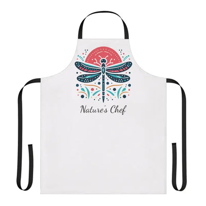 Dragonfly Apron with Tie-back Closure and 5-color Straps