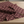Draped burgundy medallion fabric