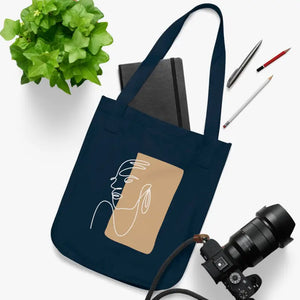 Canvas Tote Bag - Elegant Woman Art Design - Dipaliz - Bags