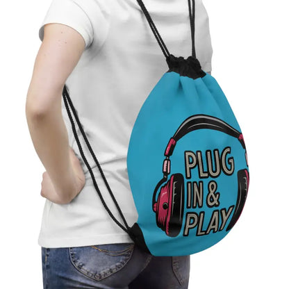 Jaw-dropping Style: Sleek & Lightweight Drawstring Bag - one Size Bags