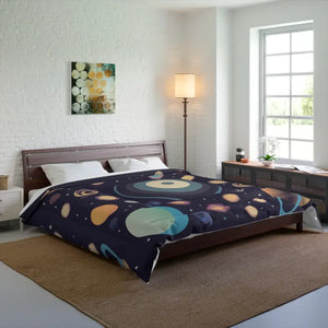 Dipaliz Universe Stars Comforter - Cosmic Dreamy Bedding for Women - 104’’ × 88’’ - Quilts & Comforters