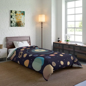 Dipaliz Universe Stars Comforter - Cosmic Dreamy Bedding for Women - 68’’ × 92’’ - Quilts & Comforters