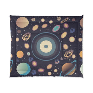 Dipaliz Universe Stars Comforter - Cosmic Dreamy Bedding for Women - Quilts & Comforters