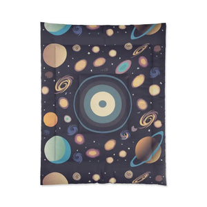 Dipaliz Universe Stars Comforter - Cosmic Dreamy Bedding for Women - Quilts & Comforters