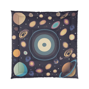 Dipaliz Universe Stars Comforter - Cosmic Dreamy Bedding for Women - Quilts & Comforters
