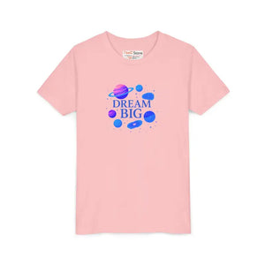 Dream Big Youth Space Theme Shirt - Inspirational Kids Tee - Dipaliz - T-shirts