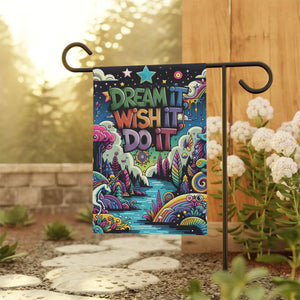 Dream it Garden Banner – 12’ × 18’ Poly Poplin - Dipaliz - Flags & Windsocks