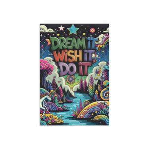 Dream it Garden Banner – 12’ × 18’ Poly Poplin - Dipaliz - Flags & Windsocks