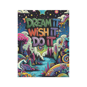 Dream it Garden Banner – 12’ × 18’ Poly Poplin - Dipaliz - Flags & Windsocks