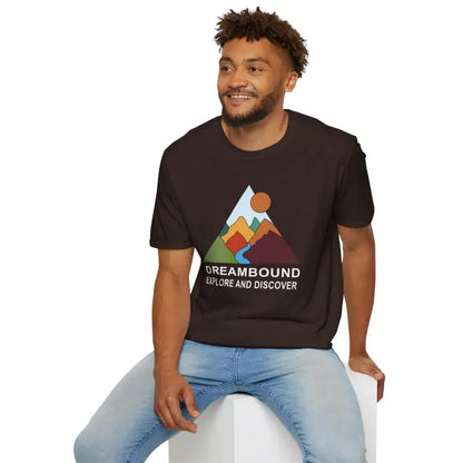 Embark in Comfort with Dreambound Vacation Softstyle Tee - Dark Chocolate / s T-shirt