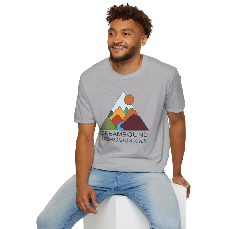 Embark in Comfort with Dreambound Vacation Softstyle Tee - Sport Grey / s T-shirt