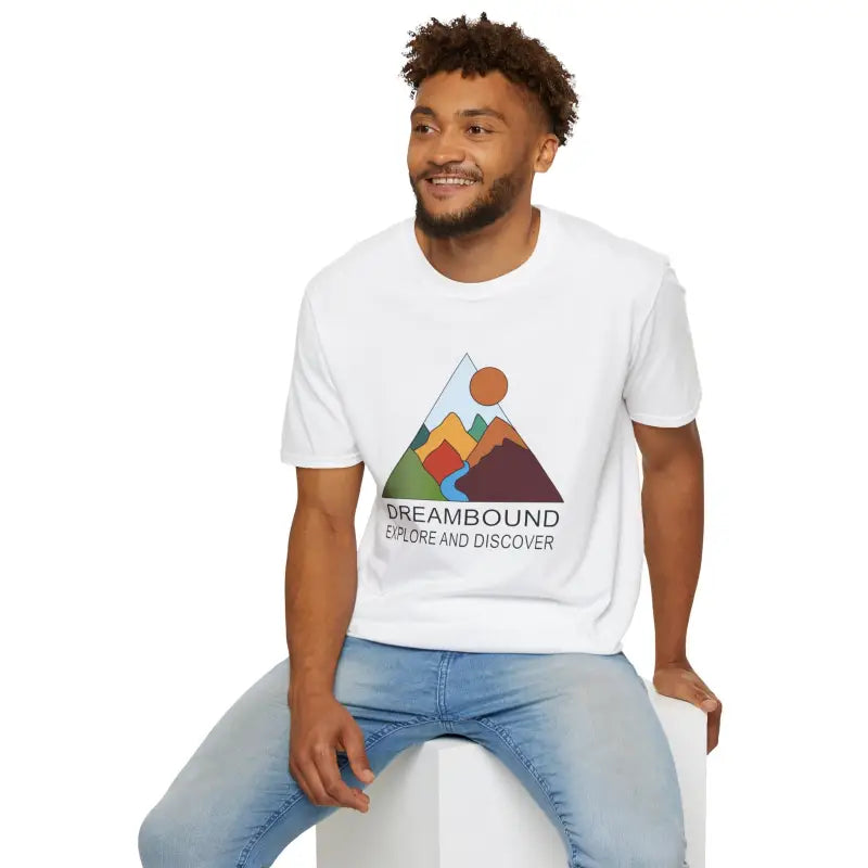 Embark in Comfort with Dreambound Vacation Softstyle Tee - White / s T-shirt