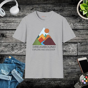 Dreambound Vacation Unisex Softstyle t Shirt - Explore and Discover - Sport Grey / s - T-shirts