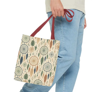 Dreamcatcher Tote - Boho Chic Carryall Festival Bag - Dipaliz - Bags
