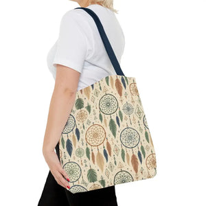 Dreamcatcher Tote - Boho Chic Carryall Festival Bag - Dipaliz - Bags