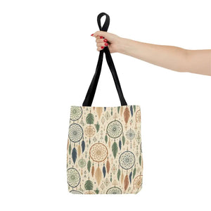 Dreamcatcher Tote - Boho Chic Carryall Festival Bag - Dipaliz - Bags