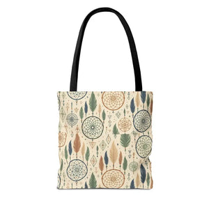 Dreamcatcher Tote - Boho Chic Carryall Festival Bag - Dipaliz - Bags