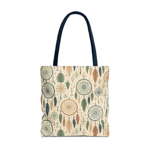 Dreamcatcher Tote - Boho Chic Carryall Festival Bag - Dipaliz - Bags