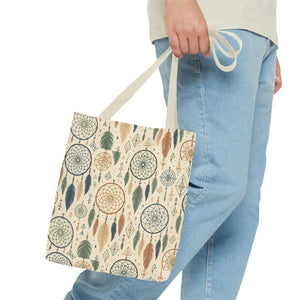 Dreamcatcher Tote - Boho Chic Carryall Festival Bag - Dipaliz - Bags