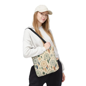 Dreamcatcher Tote - Boho Chic Carryall Festival Bag - Dipaliz - Bags