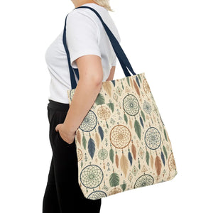 Dreamcatcher Tote - Boho Chic Carryall Festival Bag - Dipaliz - Bags