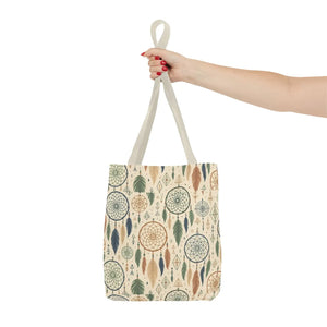 Dreamcatcher Tote - Boho Chic Carryall Festival Bag - Dipaliz - Bags