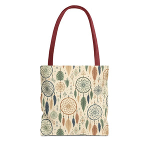 Dreamcatcher Tote - Boho Chic Carryall Festival Bag - Dipaliz - Bags