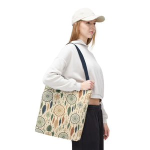 Dreamcatcher Tote - Boho Chic Carryall Festival Bag - Dipaliz - Bags