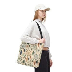 Dreamcatcher Tote - Boho Chic Carryall Festival Bag - Dipaliz - Bags