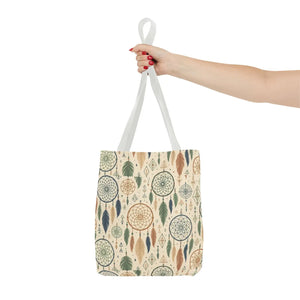 Dreamcatcher Tote - Boho Chic Carryall Festival Bag - Dipaliz - Bags