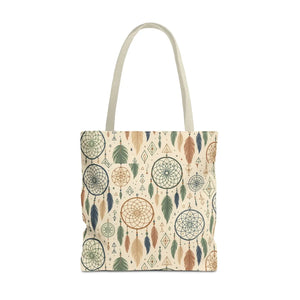 Dreamcatcher Tote - Boho Chic Carryall Festival Bag - Dipaliz - Bags