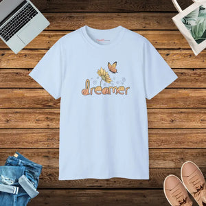 Unisex Ultra Cotton Dreamer Tee - Bold Comfort Style - Dipaliz - Light Blue / s - T-shirts