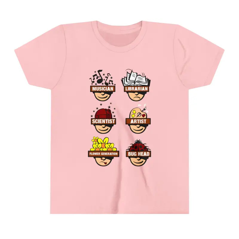 Dreamy Youth Short Sleeve Tee: Style & Comfort Unite - Pink / s Kids Clothes