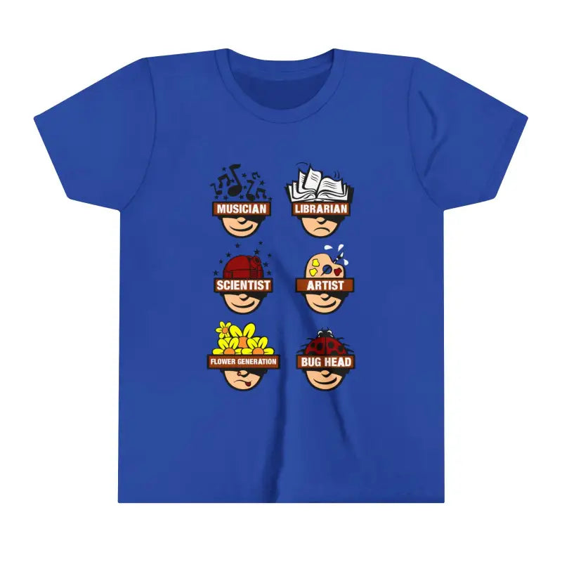 Dreamy Youth Short Sleeve Tee: Style & Comfort Unite - True Royal / s Kids Clothes