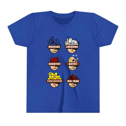 Dreamy Youth Short Sleeve Tee: Style & Comfort Unite - True Royal / s Kids Clothes