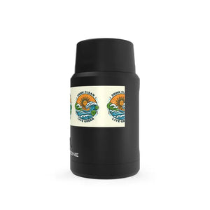 Food Storage - Titan Copper Insulated Jar - Drink Clean Live Green - Dipaliz 16.9oz / Black