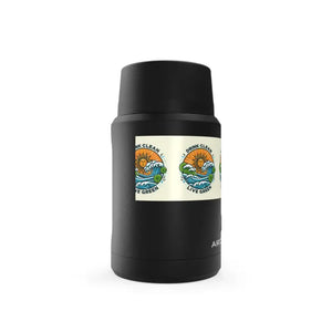 Food Storage - Titan Copper Insulated Jar - Drink Clean Live Green - Dipaliz 16.9oz / Black