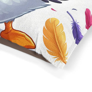 Colorful Duck Cotton Pet Bed - Soft Fleece - Dipaliz - Beds